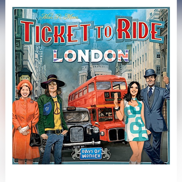Ticket To Ride: London Strategy Board Game for ages 8 and up Brand New Sealed - Picture 1 of 10